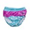 SwimWays 5.75" Pink and Blue Fish and Polka Dot Print Reusable Swim Diaper - 6 months